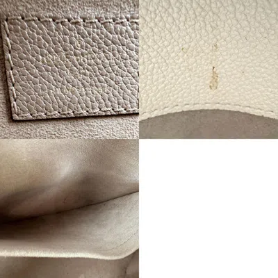 Pre-owned Louis Vuitton Beige Cream Tourterelle Monogram Empreinte Handbag Shoulder Bag ()