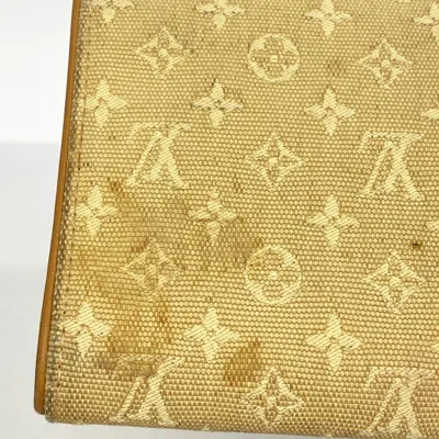 Pre-owned Louis Vuitton Beige Long Wallet (tri-fold) () In Sand