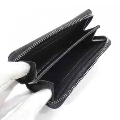 Pre-owned Louis Vuitton Black Coated Canvas Coin Purse/coin Case ()