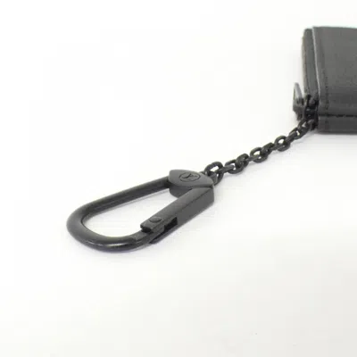 Pre-owned Louis Vuitton Black Leather Coin Purse/coin Case ()
