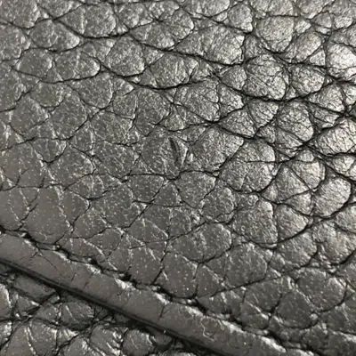 Pre-owned Louis Vuitton Black Leather Long Wallet (bi-fold) ()