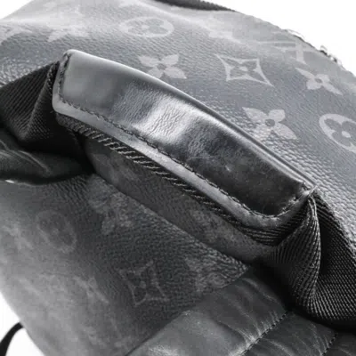 Pre-owned Louis Vuitton Black Monogram Eclipse Monogram Eclipse Backpack ()