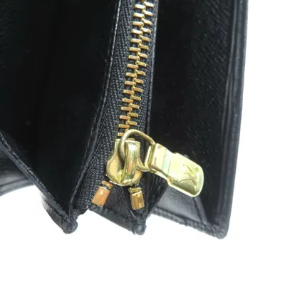 Pre-owned Louis Vuitton Black Noir Epi Leather Coin Purse/coin Case ()