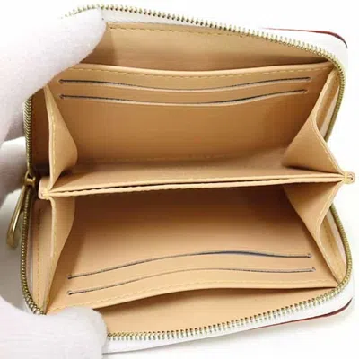 Pre-owned Louis Vuitton Blanc Multi-color Monogram Multicolore Coin Purse/coin Case ()