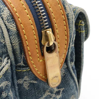 Pre-owned Louis Vuitton Blue Monogram Denim Fanny Pack Shoulder Bag ()