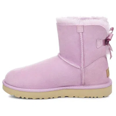 Ugg (wmns)  Mini Bailey Bow Ii Fleece Lined Pink Purple