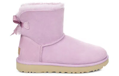 Ugg (wmns)  Mini Bailey Bow Ii Fleece Lined Pink Purple