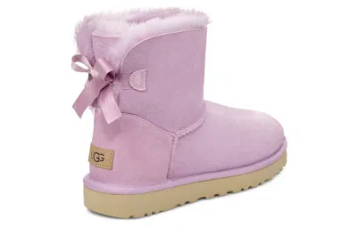 Ugg (wmns)  Mini Bailey Bow Ii Fleece Lined Pink Purple