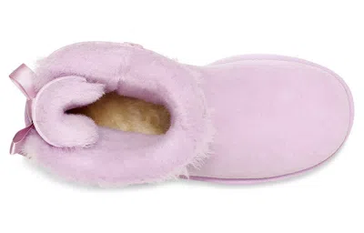 Ugg (wmns)  Mini Bailey Bow Ii Fleece Lined Pink Purple
