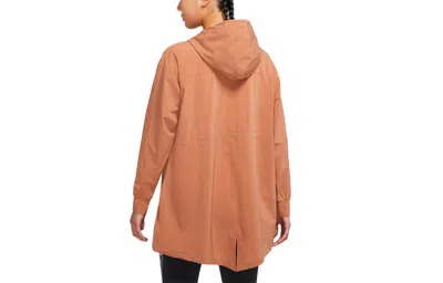 Nike (wmns)  As W Nk Df Bliss Luxe Anorak Mineral Clay In Orange
