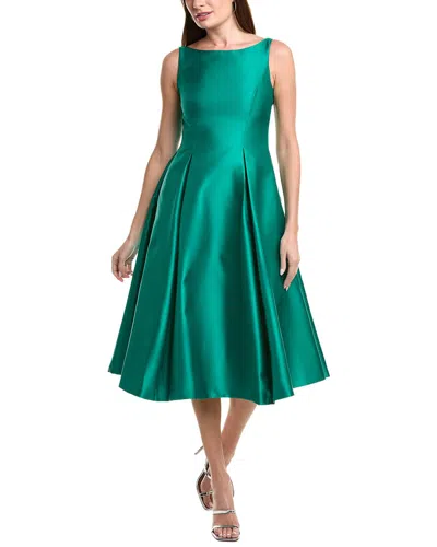 Adrianna Papell A-line Dress In Green