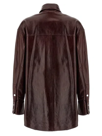 Sportmax Longline Shirt With Chest Pocket And Collar