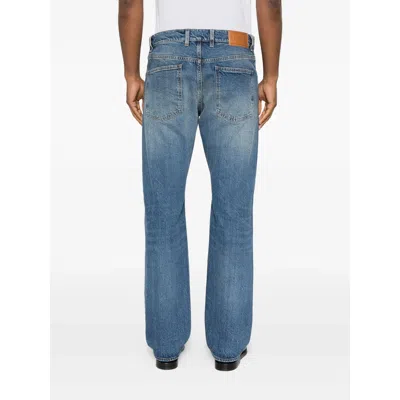 Blk Dnm Topstitching Jeans In Blue