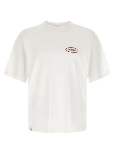 Jacquemus Le Tshirt Stazione T-shirt In White