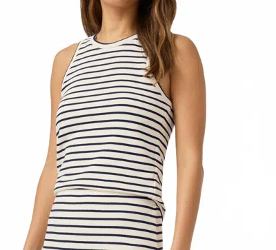 Splendid X Cella Jane Stripe Sweater Tank In White