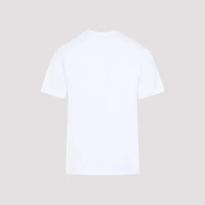 Givenchy White T-shirt With Maxi Logo On The Front In Cotton Man In White