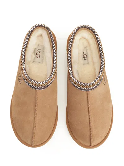 Ugg 10mm Tasman Shearling Loafers In Brown