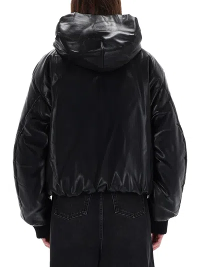 Acne Studios Roundneck Knitted Jacket In Black