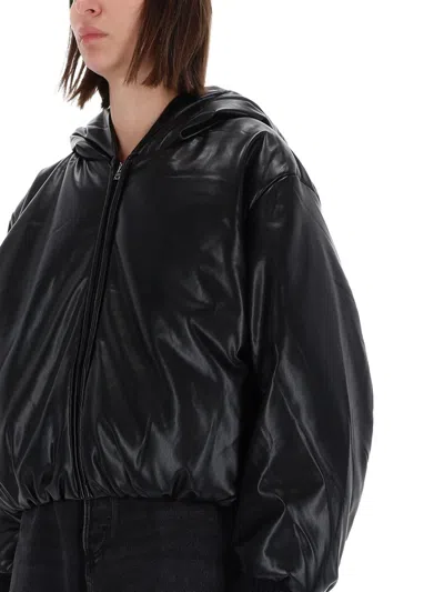 Acne Studios Roundneck Knitted Jacket In Black