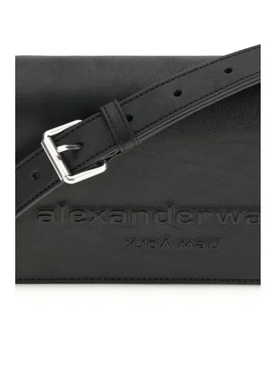 Alexander Wang Women Leather Shoulder Bag In Black