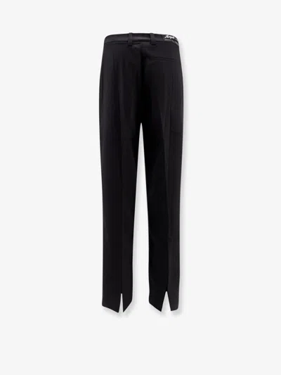 Axel Arigato Women Wool Blend Trousers In Black