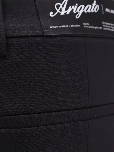 Axel Arigato Women Wool Blend Trousers In Black