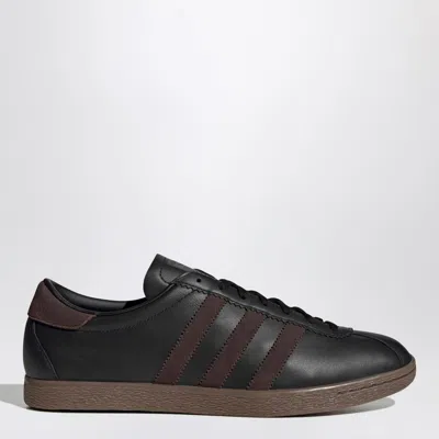 Adidas Originals Mens Tobacco Low-top Suede Trainers Core Black Dark Brow Eur 41.5 / 7.5 Uk In Black