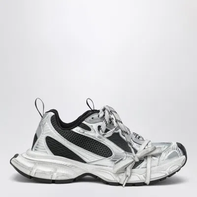 Balenciaga Multicolor Mesh And Rubber 3xl Gradient Sneakers In Gray