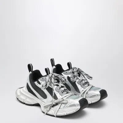 Balenciaga Multicolor Mesh And Rubber 3xl Gradient Sneakers In Gray