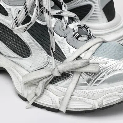 Balenciaga Multicolor Mesh And Rubber 3xl Gradient Sneakers In Gray