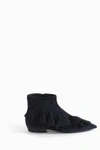 JW ANDERSON Ruffle Suede Boots