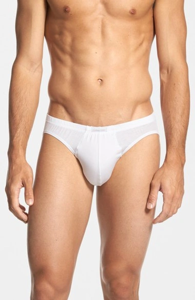 Calvin Klein Men's Underwear, Micro Modal Basic Bikini Brief U5552 In White  | ModeSens