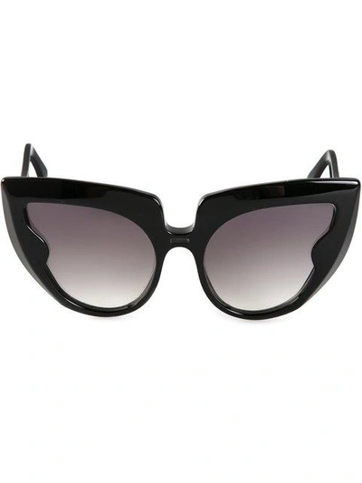 Shop Barn's 'diva Frame' Sunglasses - Black