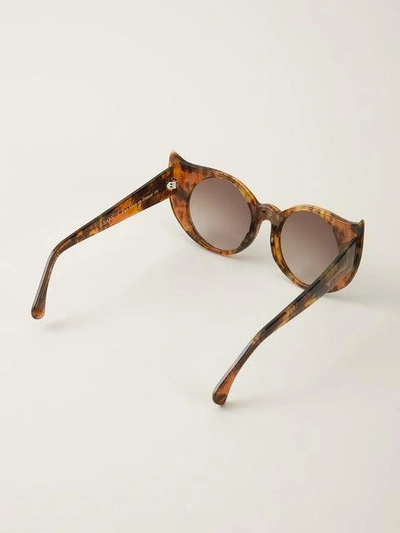 Shop Barn's 'eye-liner Frame' Sunglasses - Brown