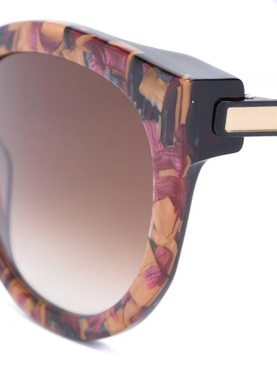 Shop Thierry Lasry 'lively' Sunglasses In Multicolour