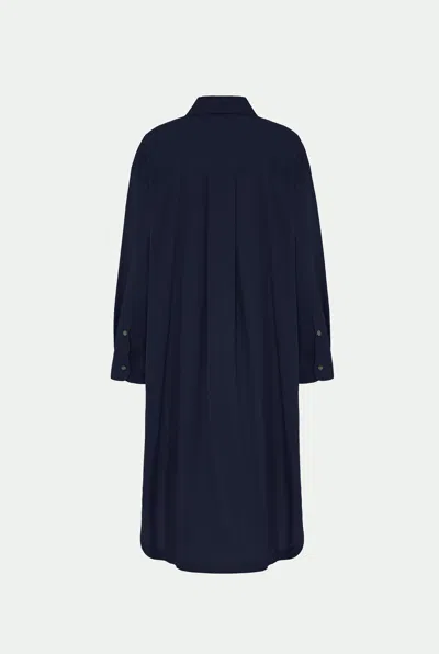 Malo Abito Chemisier In Cotone In Blue