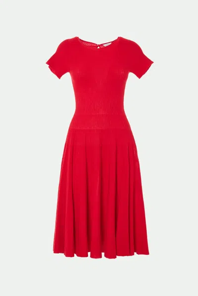 Malo Abito In Cotone Makò Light In Red