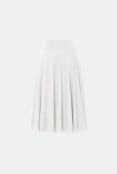 Malo Gonna In Cotone Makò Light In Neutral