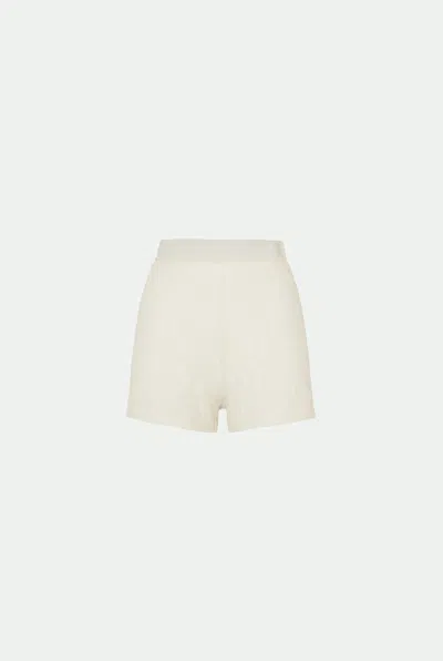Malo Short In Cotone Makò In White