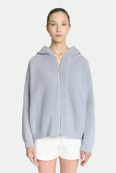 Malo Bomber Gemma In Luxury Cashmere In Gray