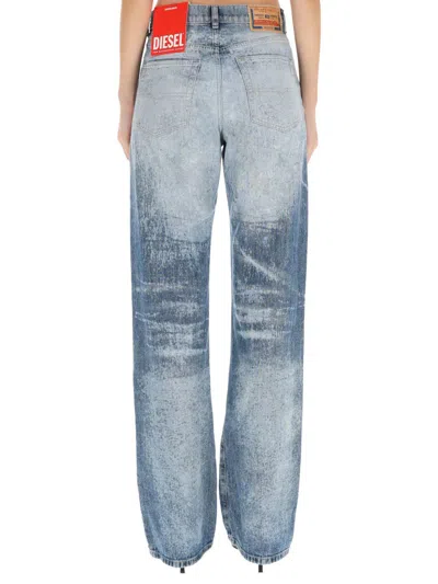Diesel 1971 D-sent Light Blue Regular-fit Jeans In Blue