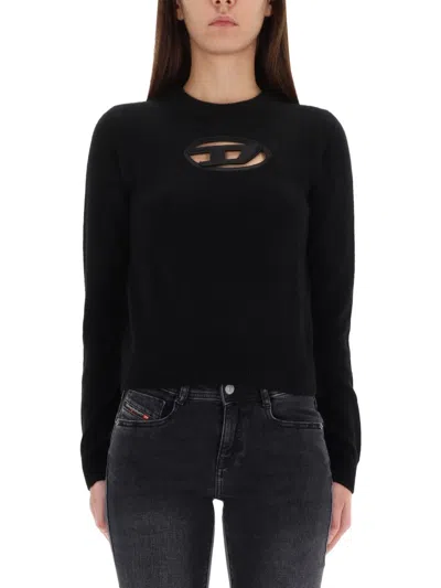 Diesel Sweatshirt  Woman Color Black In Black