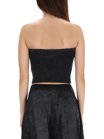 Diesel M-clarksvillex-c Band Top In Black