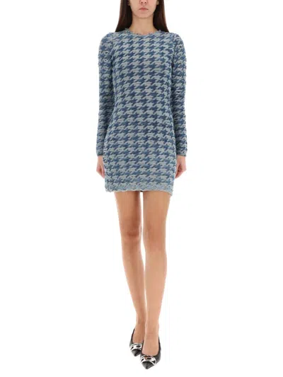 Diesel "m-halma" Dress In Blue