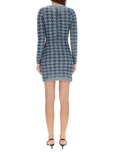 Diesel "m-halma" Dress In Blue