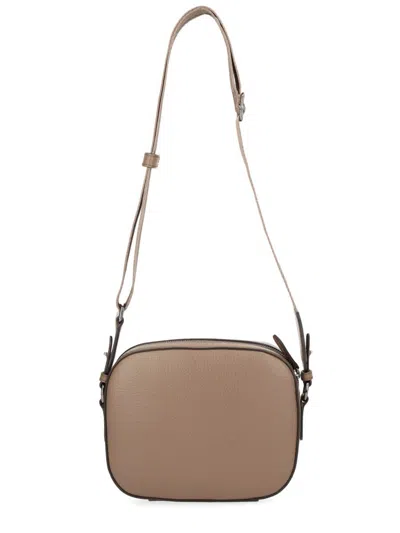 Stella Mccartney Textured Shoulder Bag Adjustable Strap In Nude