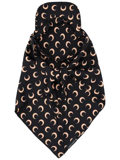 Marine Serre Khaite Simona Shoulder Bag In Black