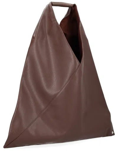 Mm6 Maison Margiela Borsa Japanese Classic Cocoa Brown In Brown