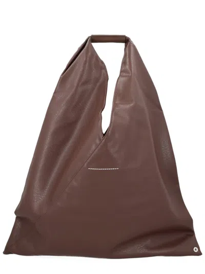 Mm6 Maison Margiela Borsa Japanese Classic Cocoa Brown In Brown