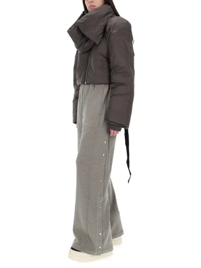 Rick Owens Drkshdw Pants "pusher" In Gray